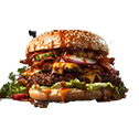 Cajun Chicken Burger